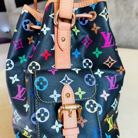 Louis Vuitton Takasahi Murakami Petit Noe Black Multicolor - Picture 4 of 13